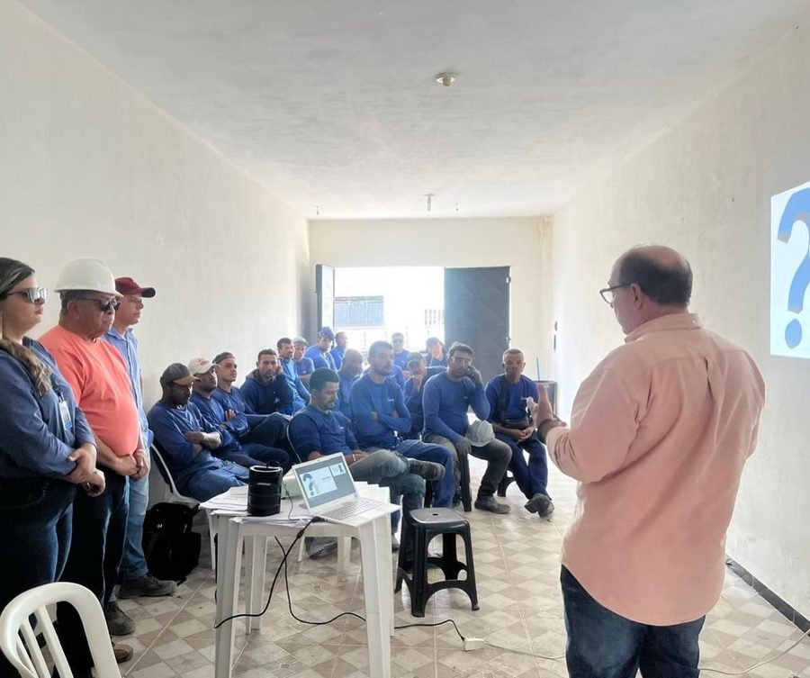 Treinamento de Conduta Ética no canteiro